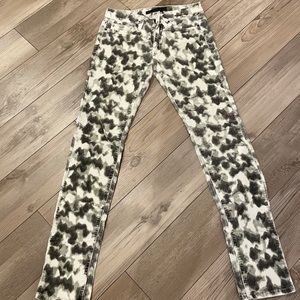 Else camouflage corduroy pants